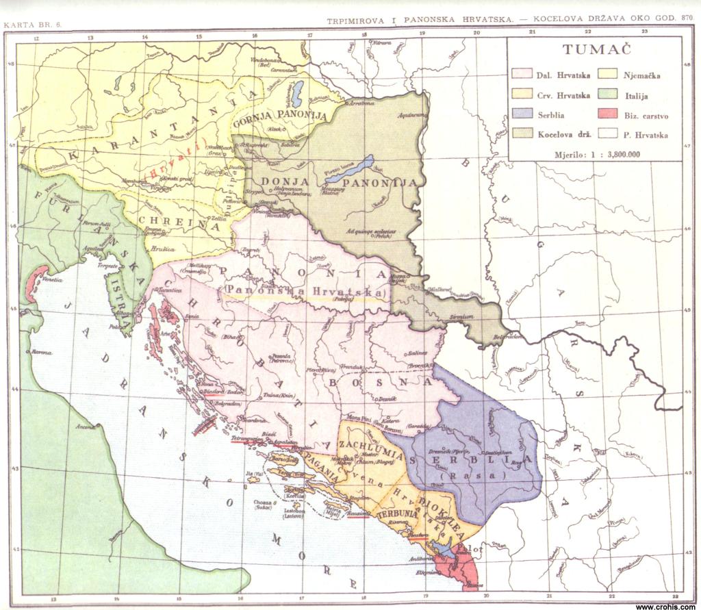 Territorial Evolution of Croatia